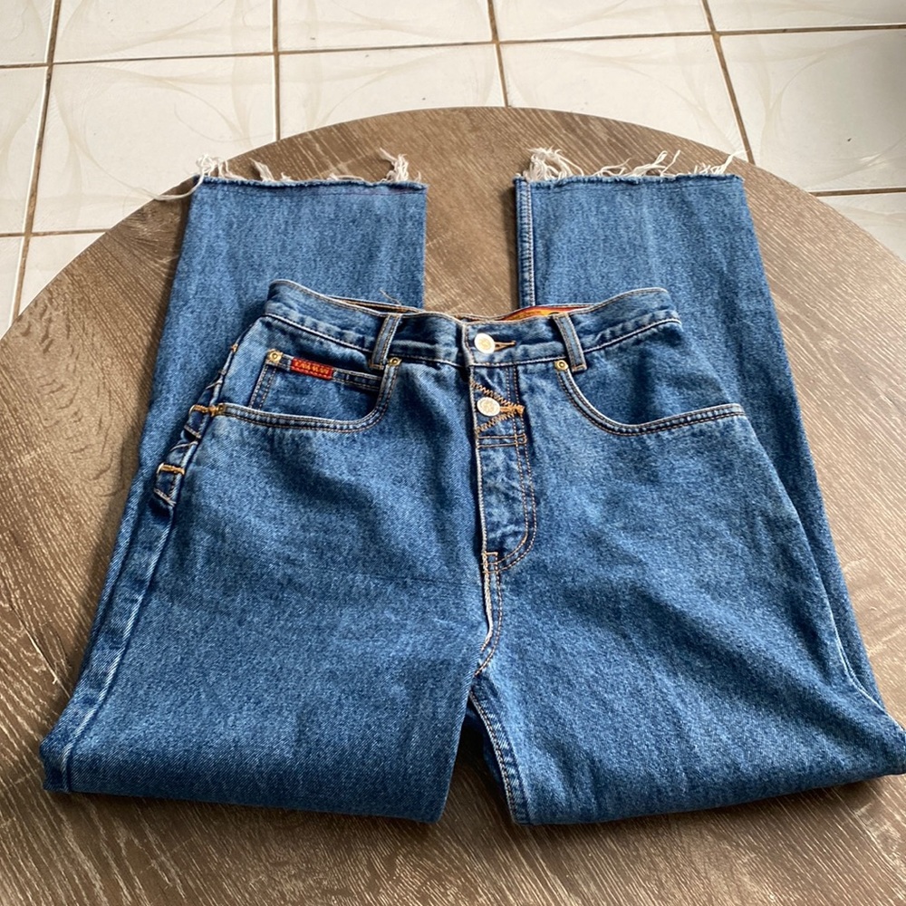 Lawman Western Distressed Slim Fit Jeans Size 5